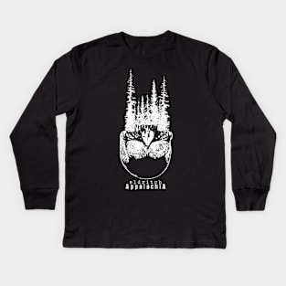 Eldritch Appalachia Kids Long Sleeve T-Shirt